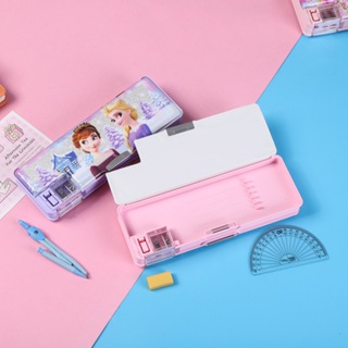 

MINIKIDI (KP010) Tempat Kotak Pensil Multifungsi Motif Unicorn / Dinosaurus / Astronot Untuk Anak Lengkap Peruncing Gunting Isolasi Penghapus