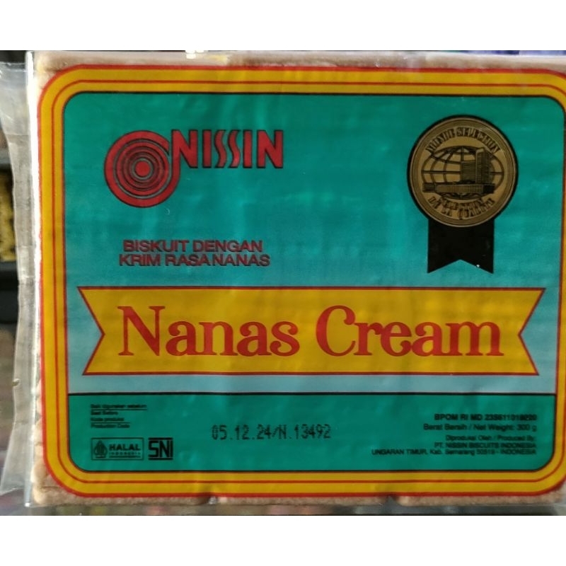 

Nissin Nanas Cream 300gr ED 31 Jan 26