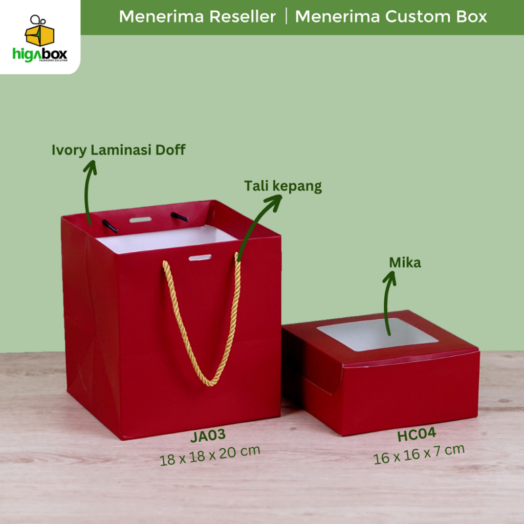 

Paper Bag Tali Souvenir Hampers Gift Packaging / Paper Bag Gift Box / Box dan Paper Bag Kado / Paper Bag Box Kado / Tas Kado Paper Bag / Paper Bag Kado Polos / Paper Bag Kado Bahan Ivory / Paper Bag Bundling Box / Paperbag Kotak Nasi Imlek CNY | JA + HC