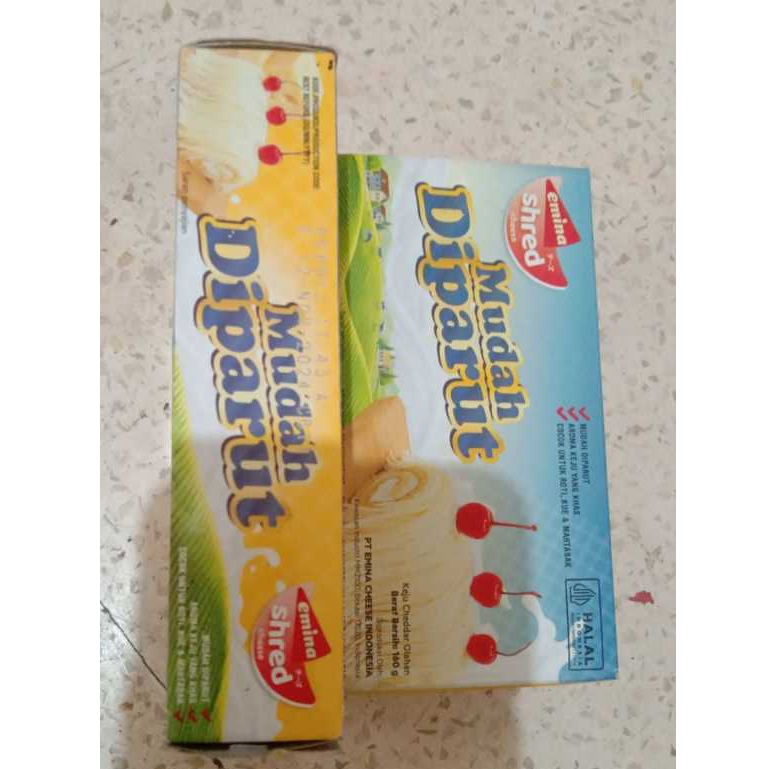 

Keju Emina Shred Cheese 160gr