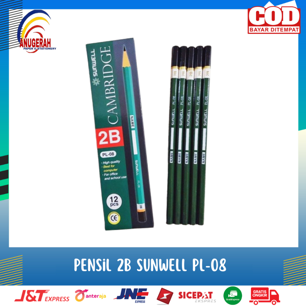 

PENSIL 2B SUNWELL CAMBRIDGE PL-08 (LSN)