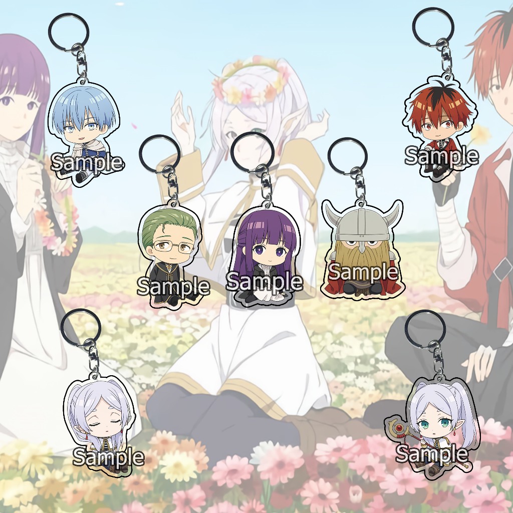 Gantungan Kunci Anime Sousou no Frieren - Key Chain - Strap hp - Pinch strap - Gantungan Hp - Souven
