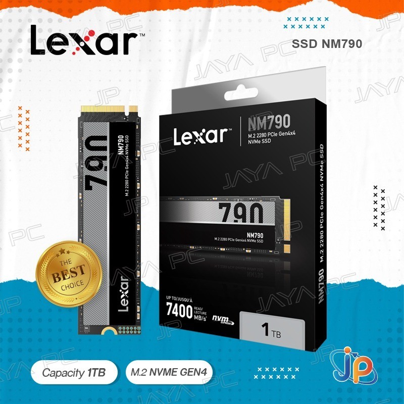 Lexar NM790 SSD M.2 NVMe PCIe Gen 4x4