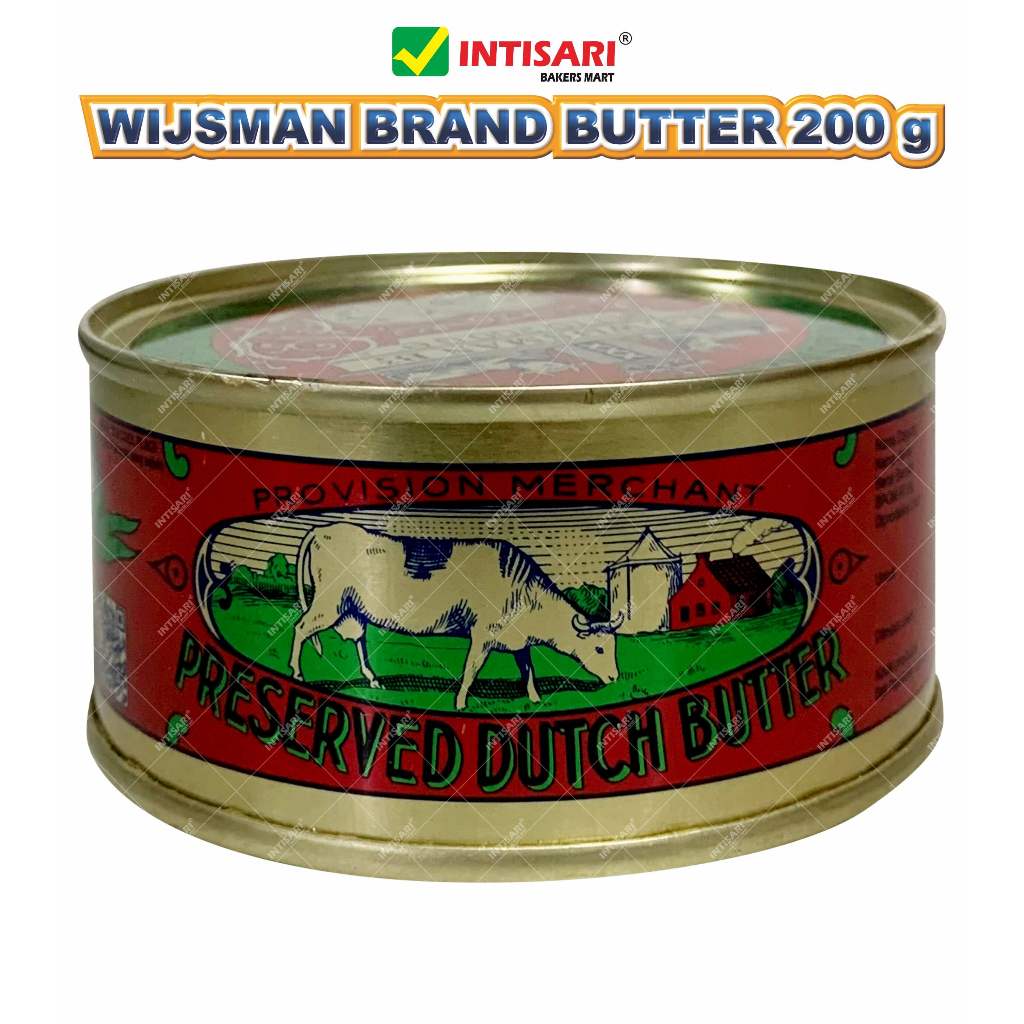 WIJSMAN BRAND BUTTER 200 G