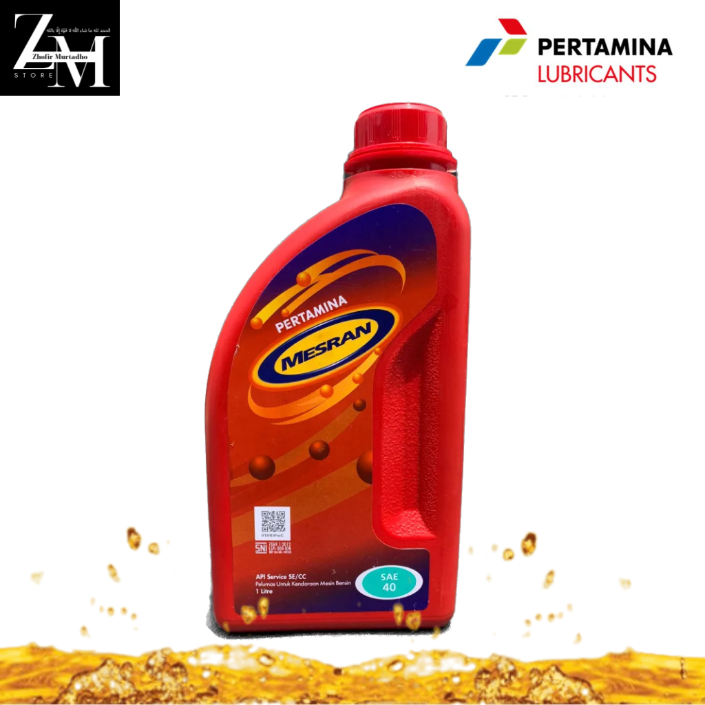 OLI MESRAN SAE 40 1 LITER ORIGINAL PERTAMINA