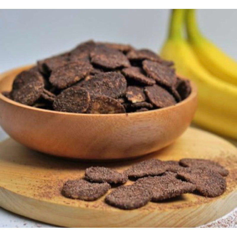 

Keripik Pisang coklat lumer