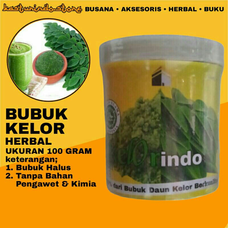

Bubuk Serbuk Tanaman Daun Kelor isi 100 Gram
