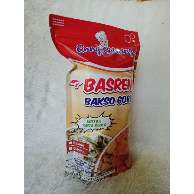 

Basreng (bakso goreng) rasa bikin nagih full kriuknya