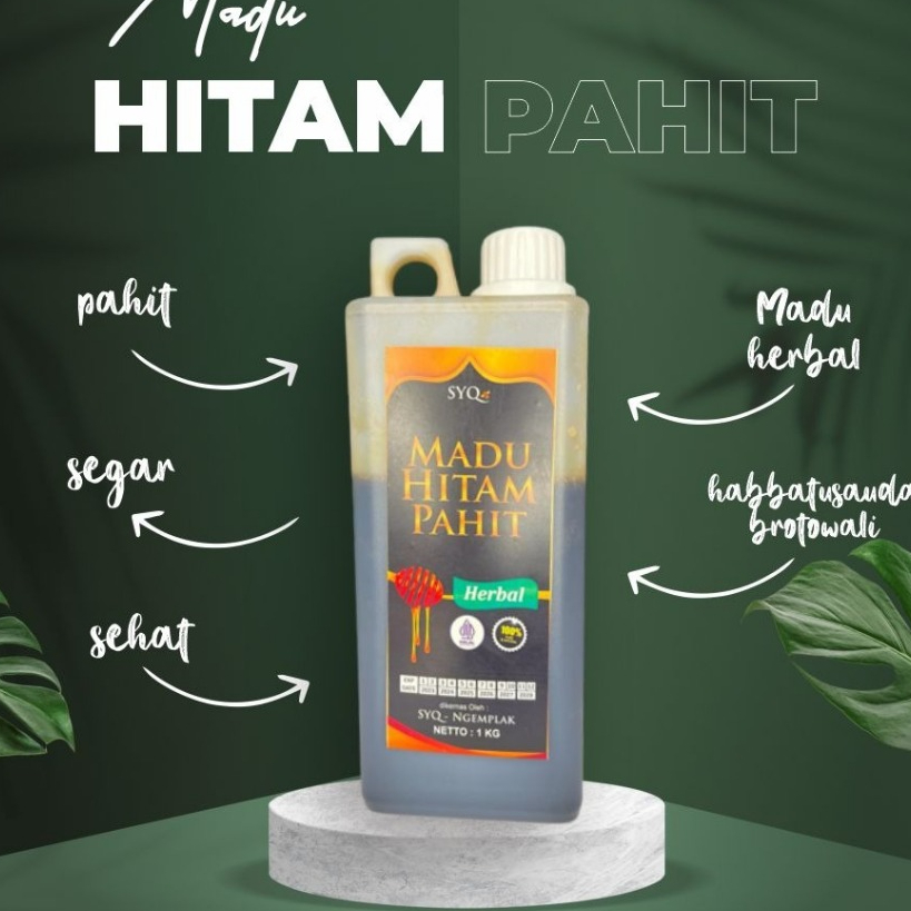 

Madu Syaqila |Madu Hitam Pahit Herbal 1KG
