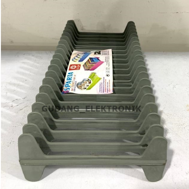 Cuci Gudang  Rak Piring Serbaguna Plastik Murah Multifungsi / Rak Cd Plastik Murah Anti Pecah