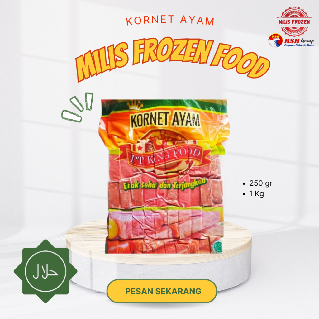 

KING KORNET AYAM CATERING 1KG