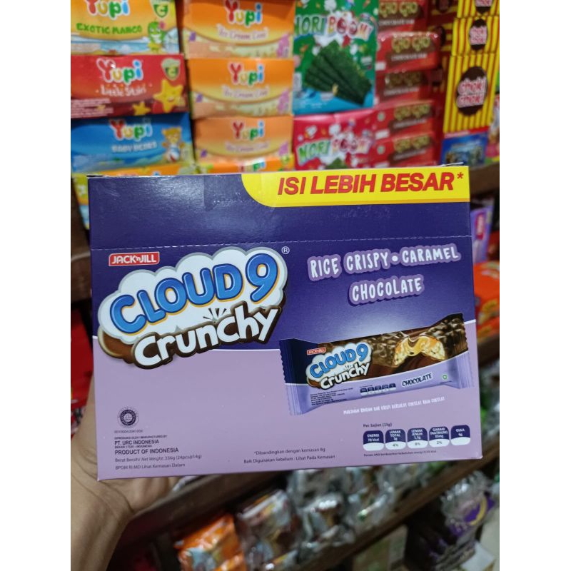 

Cloud9 Crunchy 1Box isi 24pcs