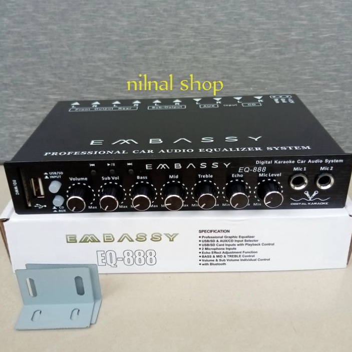 PARAMETRIK MOBIL BLUETOOTH EMBASSY 888