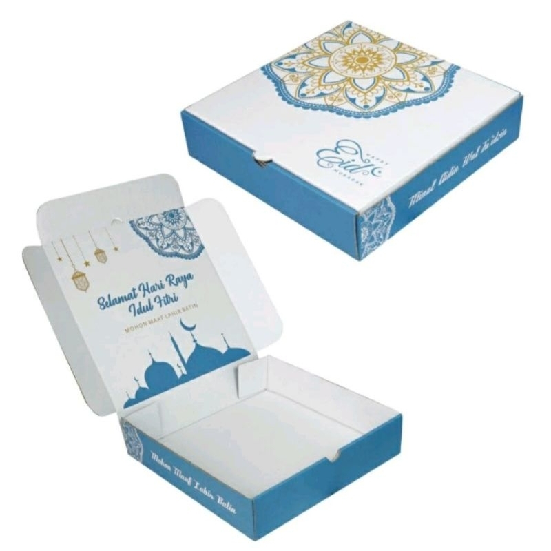 

BOX 30x30x7 cm Kardus/karton/hampers/kuker/giftbox 1pack (isi 7)