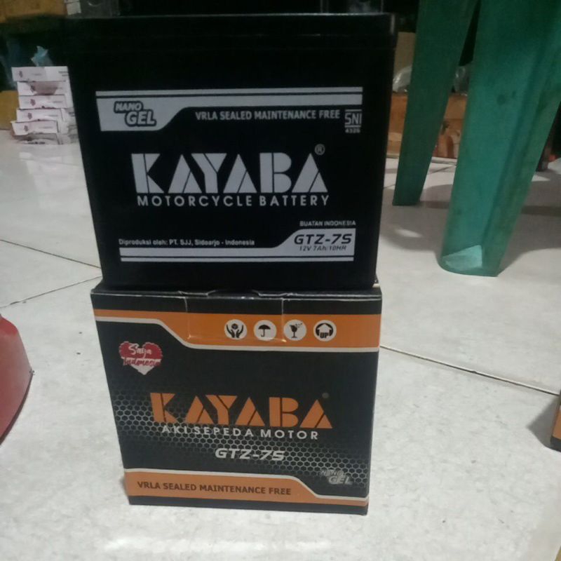 aki kering kayaba gtz-7s Vario 125 150 160 aerox satria f