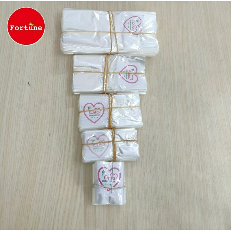 (1 kg) Plastik AA Bening Tipis Ukuran 7x15 10x20 12x25 15x30 20x35