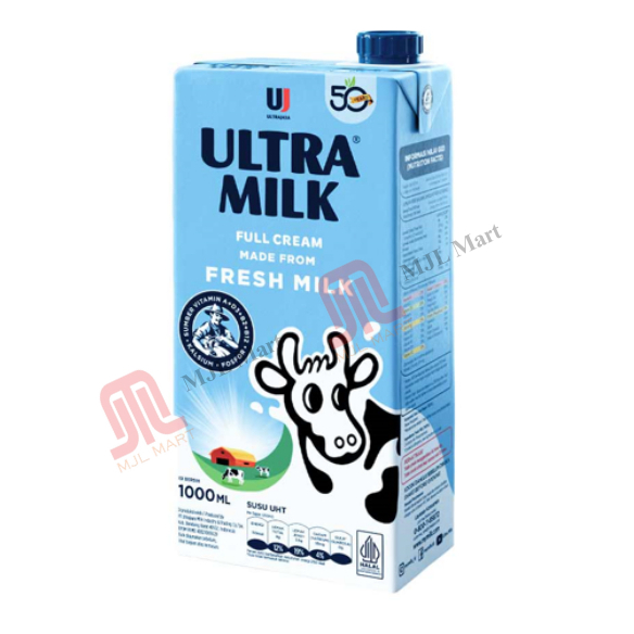

Ultra Milk 1 L / Susu Ultra UHT / Ultra Milk Full Cream