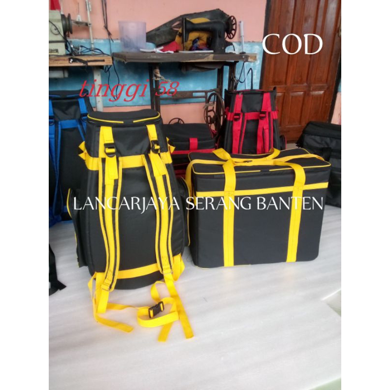 tas rampak jaipong tinggi induk 58cm 1 set tas kendang jaipong