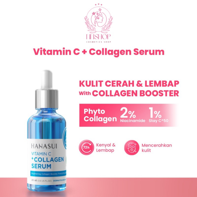 HANASUI SERUM VIT C + COLLAGEN SERUM