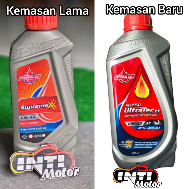 Oli FEDERAL Supreme XX 800ml 800cc Oil Suprime double x 800 ml ORIGINAL ASLI ORI SUPREMEXX