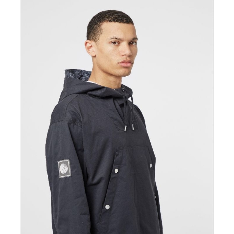 Pretty Green Cotton Overhead Jacket Black Original