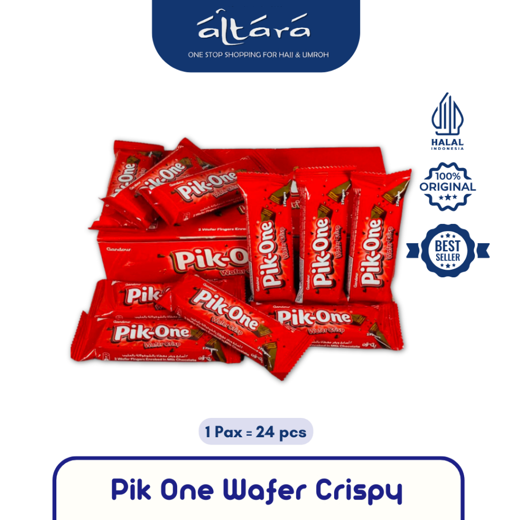 

Altara | Pik-One Wafer Crispy/Wafer Coklat Krispy 100% Original Asli Arab Saudi
