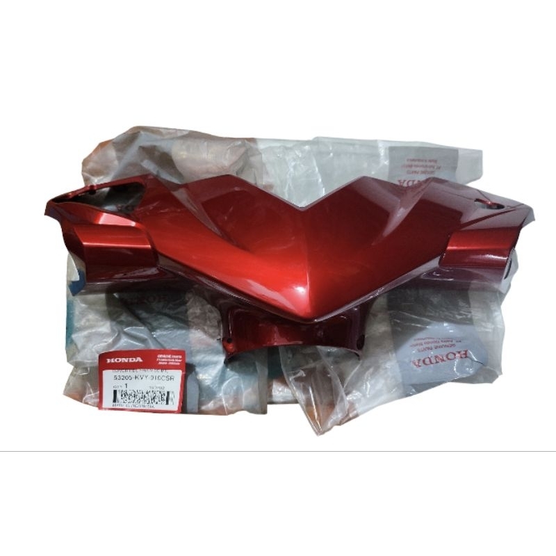 Batok depan beat karbu merah maroon marun original AHM