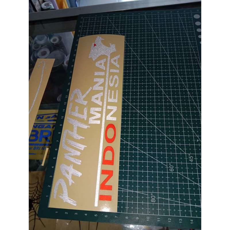 stiker panther indonesia