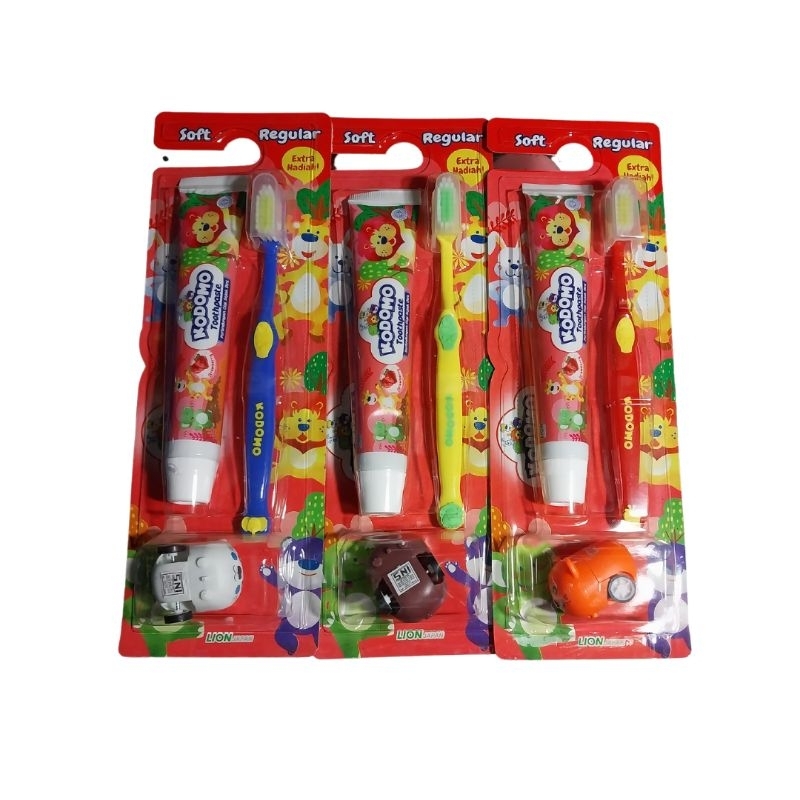 SIKAT DAN PASTA GIGI ANAK KODOMO (BERHADIAH MAINAN)