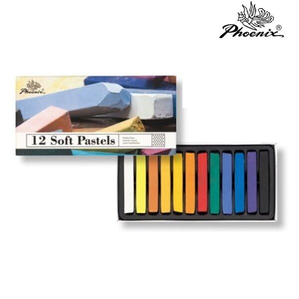 

PHOENIX SOFT PASTELS SET PSP12S-12W 12 WARNA
