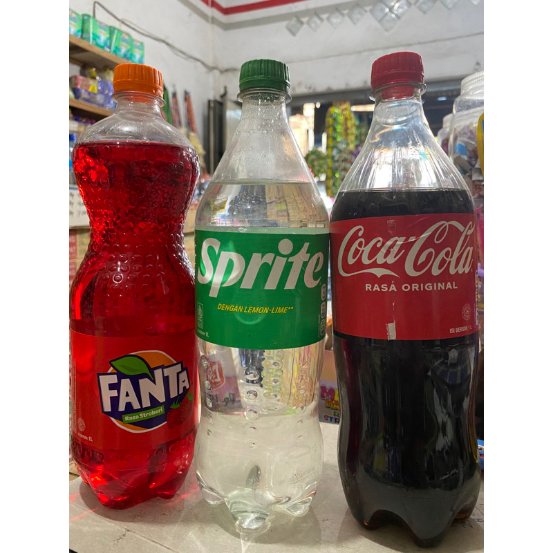 

Coca-cola Sprite Fanta 1 Liter