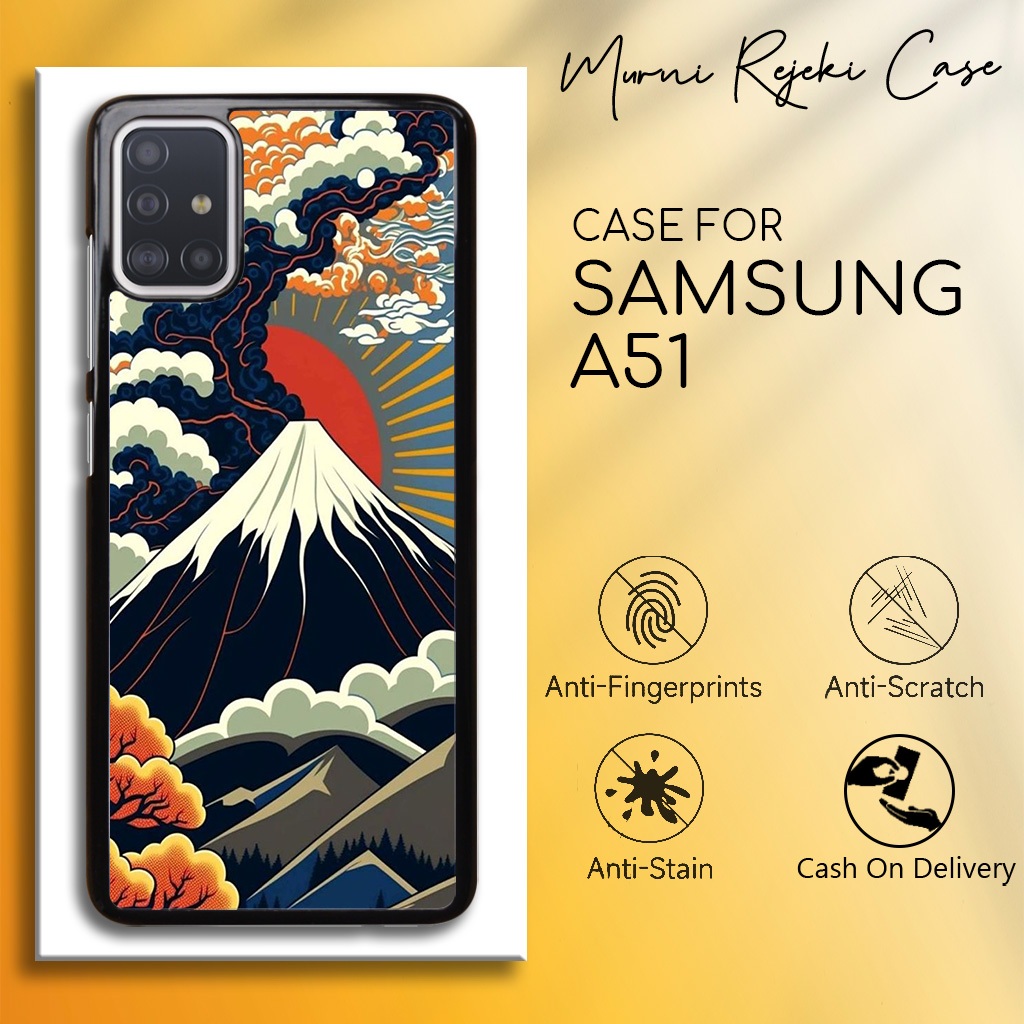 Case Hp Samsung A51 Casing Samsung A51 Motif Japan Art 04 Case Hardcase Sofcase Premium Glossy Kekin