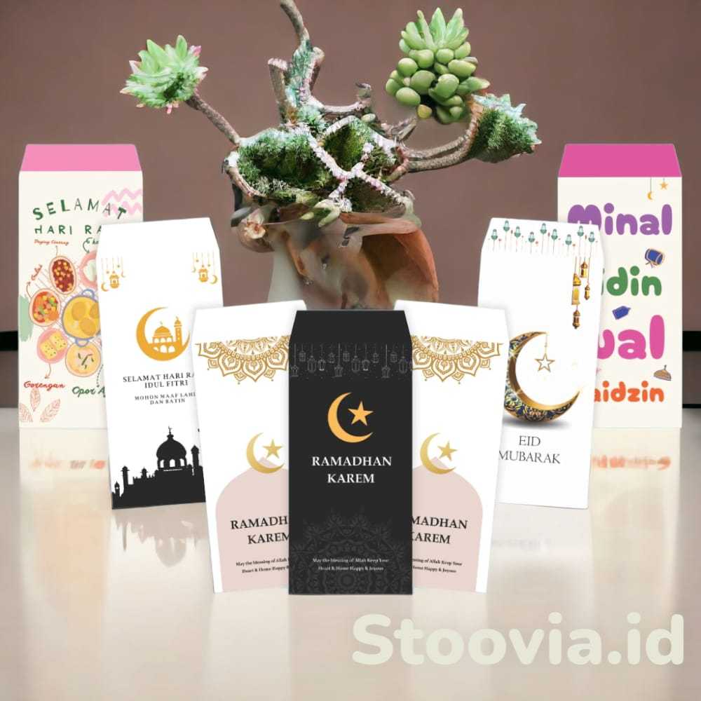 

[ isi 50 pcs ] amplop lebaran/amplop lebaran estetik/amplop idul fitri panjang
