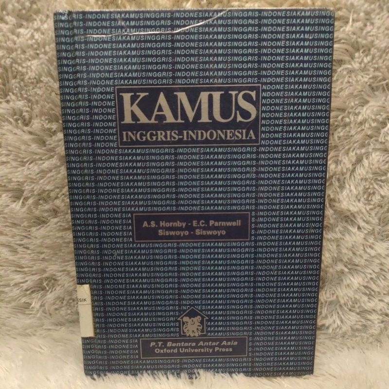 kamus inggris-indonesia ori hardcover