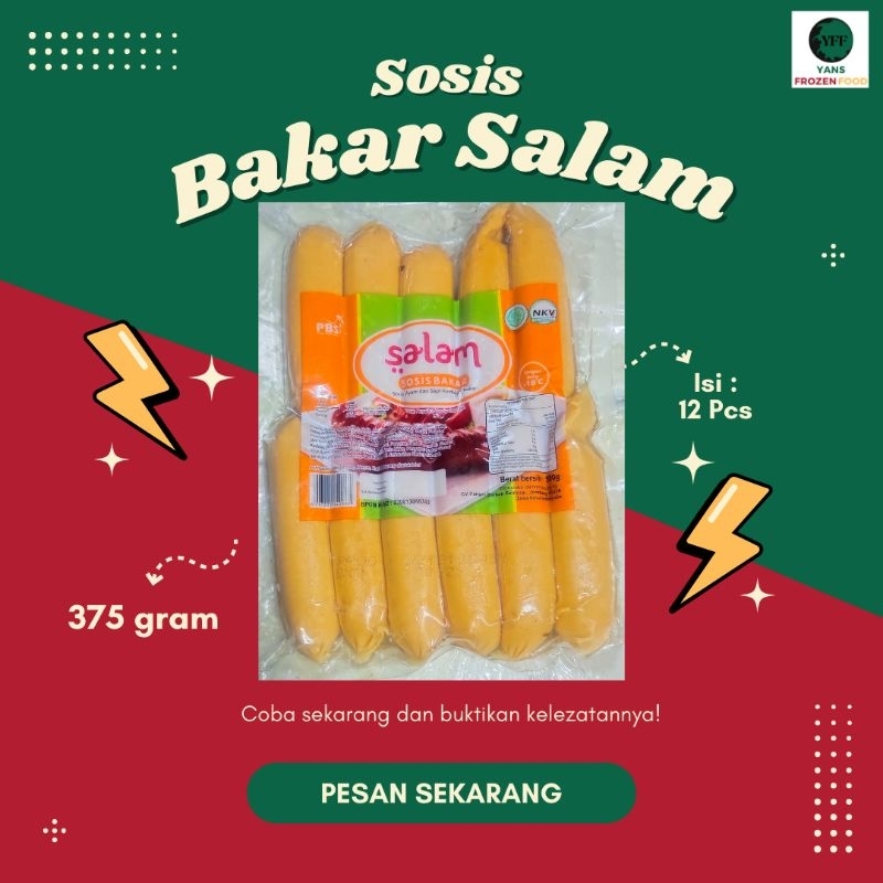 

Sosis Bakar Salam isi 12