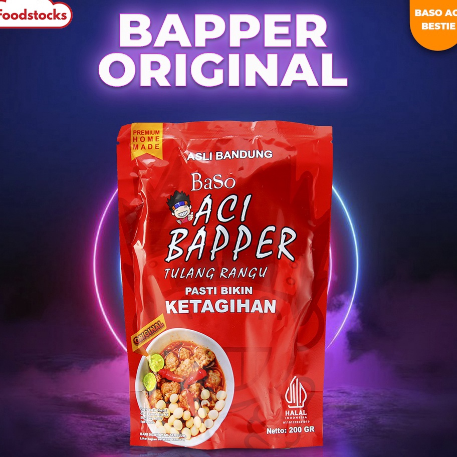 

Terbaru 33 Baso Aci Bapper Tulang Rangu Original Asli Bandung 22gr