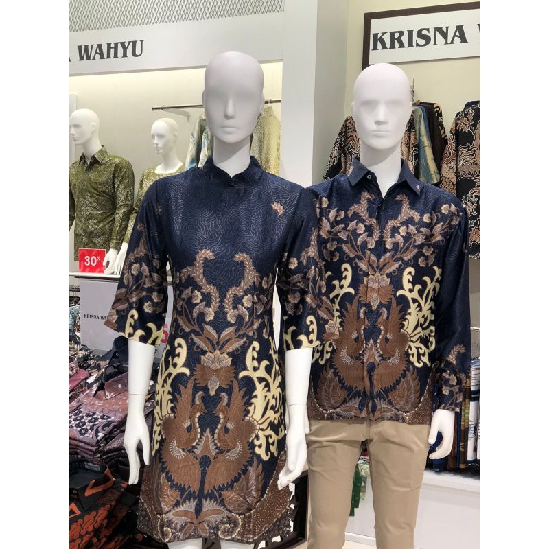 BATIK KRISNA WAHYU Couple Cewek/Cowok size S-3L