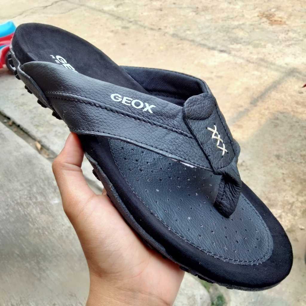 Sandal geox kulit asli sendal geox kulit jepit david sport