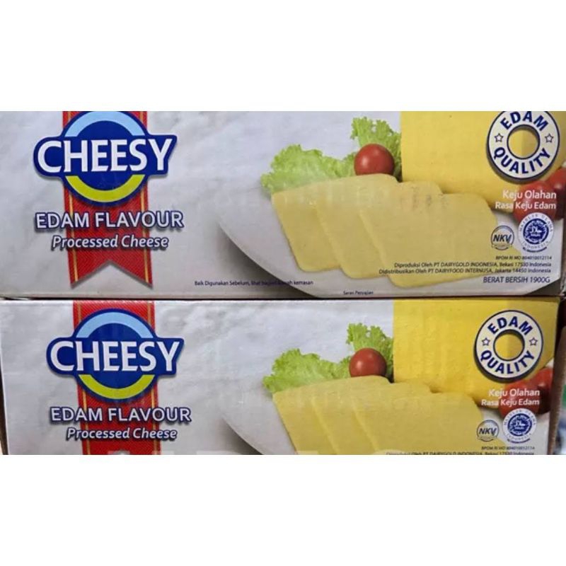 

keju edam cheesy 250 gr repack