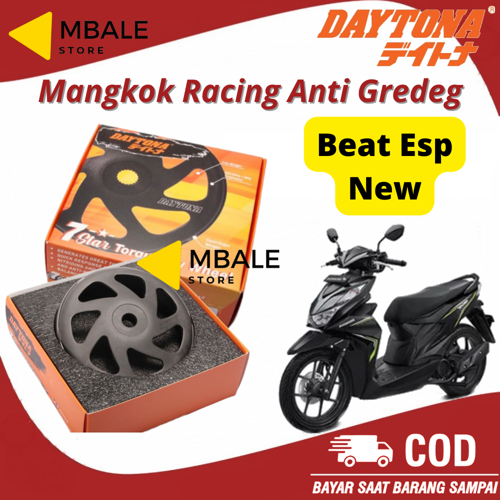 Mangkok Kampas Ganda Beat New 2020 Original Daytona Racing 4978