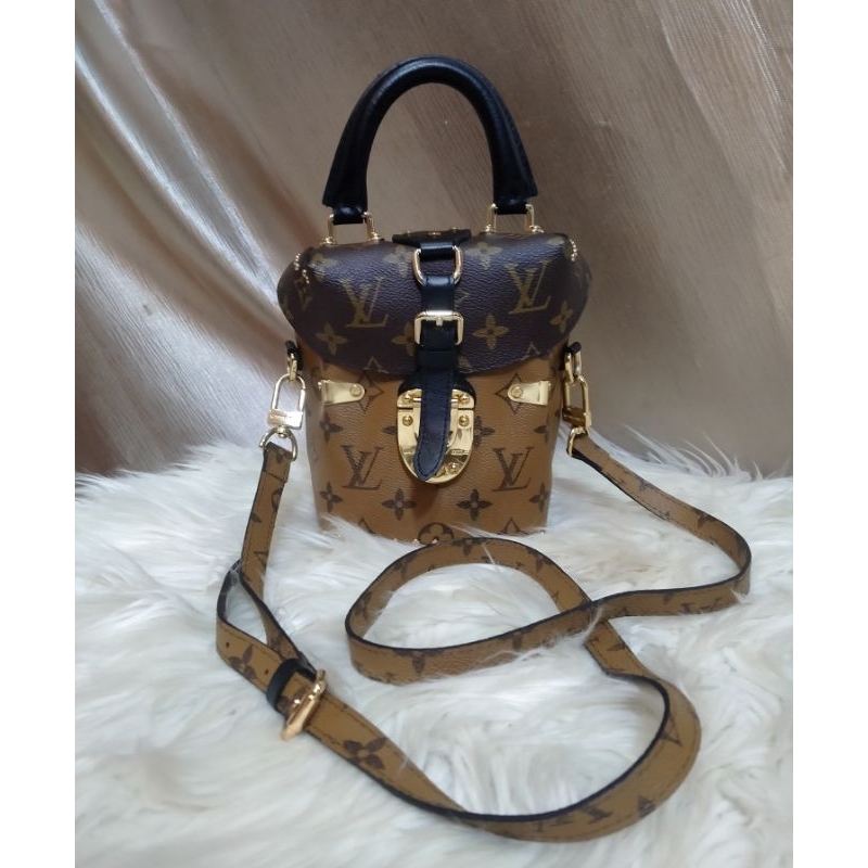 tas lv mini kulit seken sling hp bag preloved