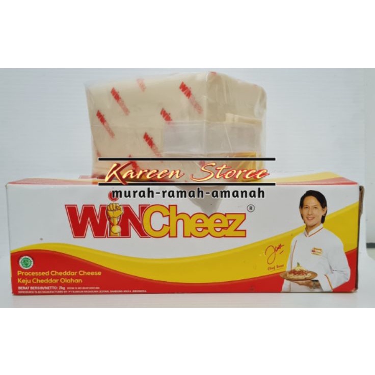 

DSFM6819 STOK SIAP COD Keju Cheddar WINCheez 1kg