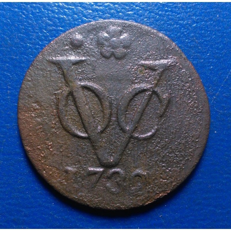 Koin VOC 1 Duit Holland 1732