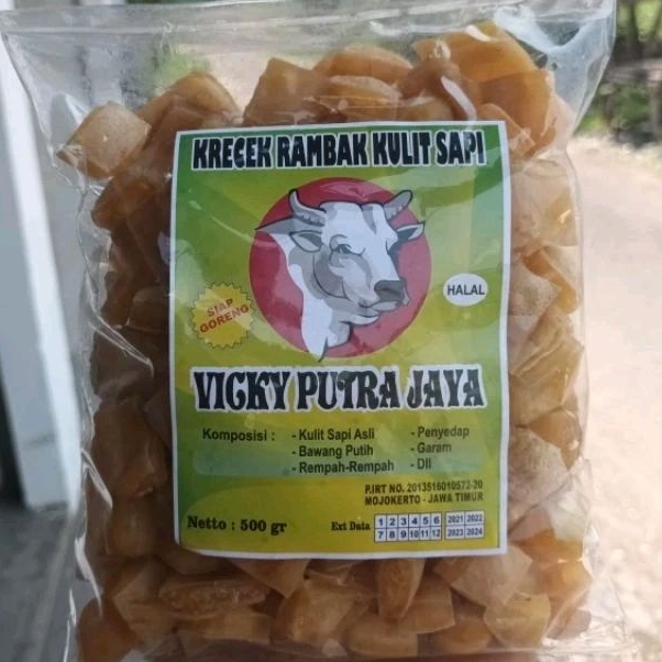 

krupuk kulit rambak kotak 1 kg