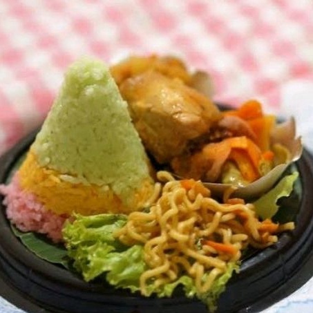 

YWKR72 TERMURAH Tumpeng Mini Pelangi Termurah