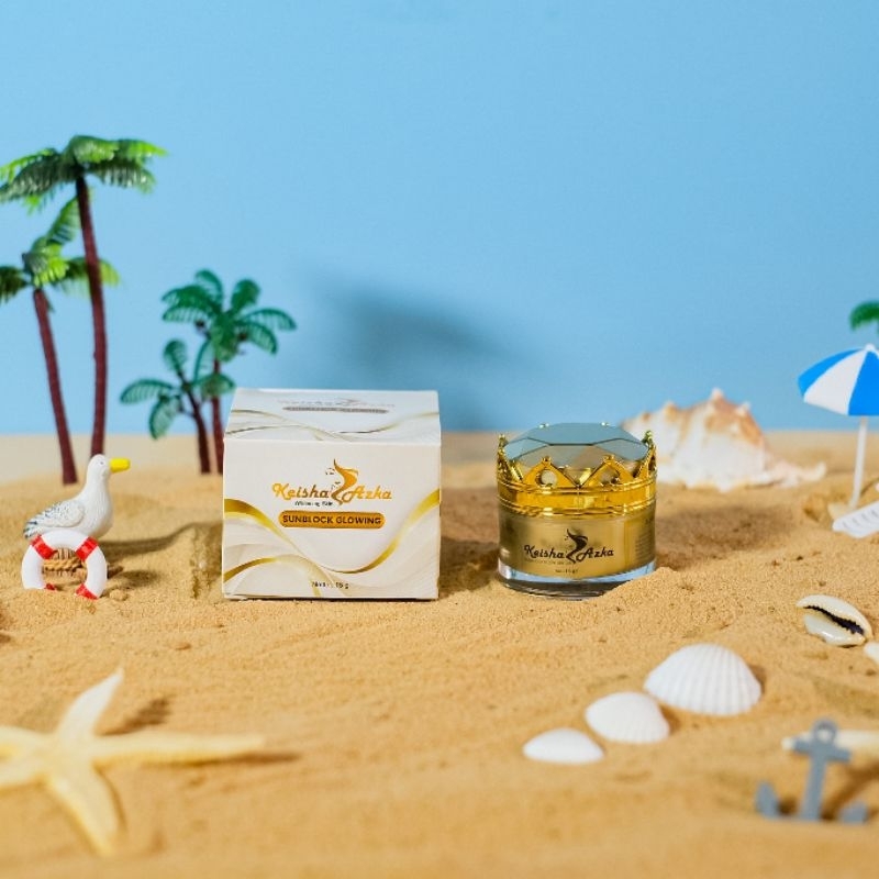 Skincare KeishaAzka Whitening Skin Sunblock CollagenSPF30 PA++[BPOM]