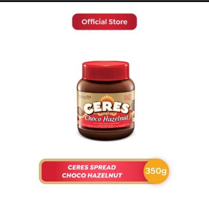 

CERES selai Cokelat dengan kacang Hazelnut Choco hazelnut 350gr