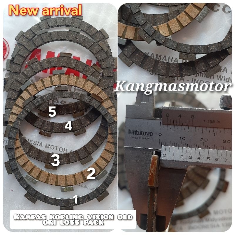 Kampas kopling vixion old original