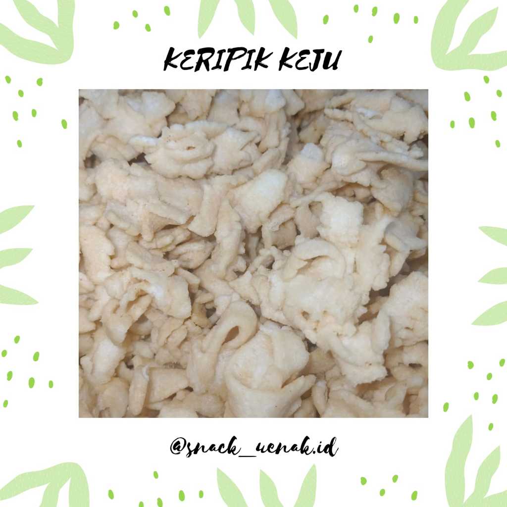 

SNACK KILOAN KERIPIK KEJU 500 GRAM I CEMILAN MURAH MAKASSAR