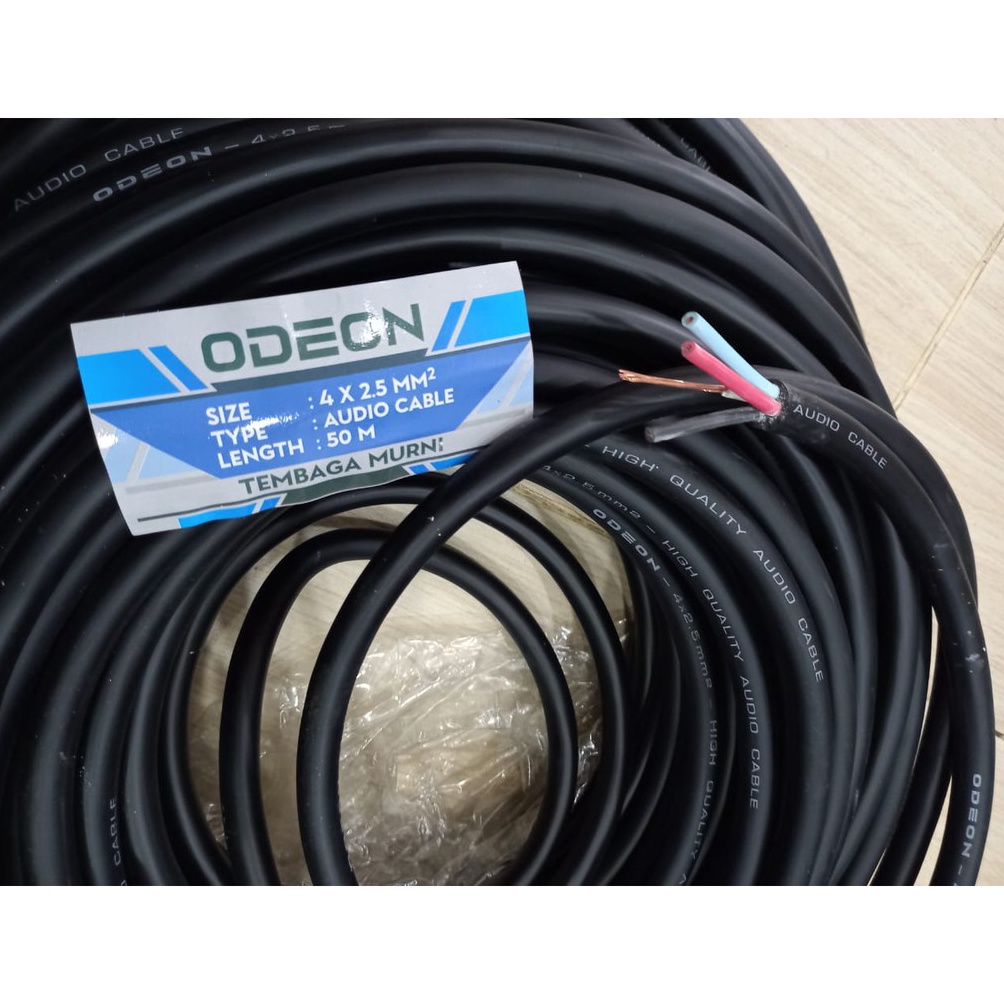 sale KABEL SPEAKER ISI 4 ODEON 4 x 25 Kabel speaker ODEON 4 x 25 meteran BQ8